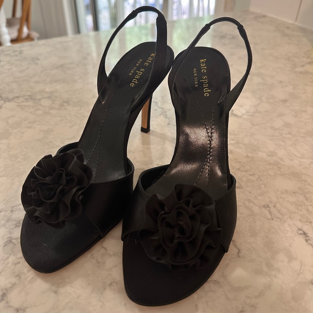 Kate Spade Black Heels Pumps